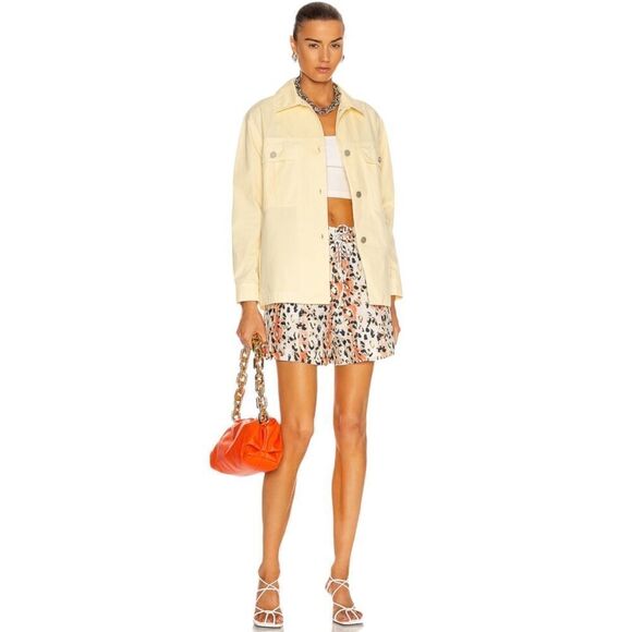 NWT Remain Birger Christensen Camille Loose Fit Drawstring Leopard Shorts - Picture 12 of 12